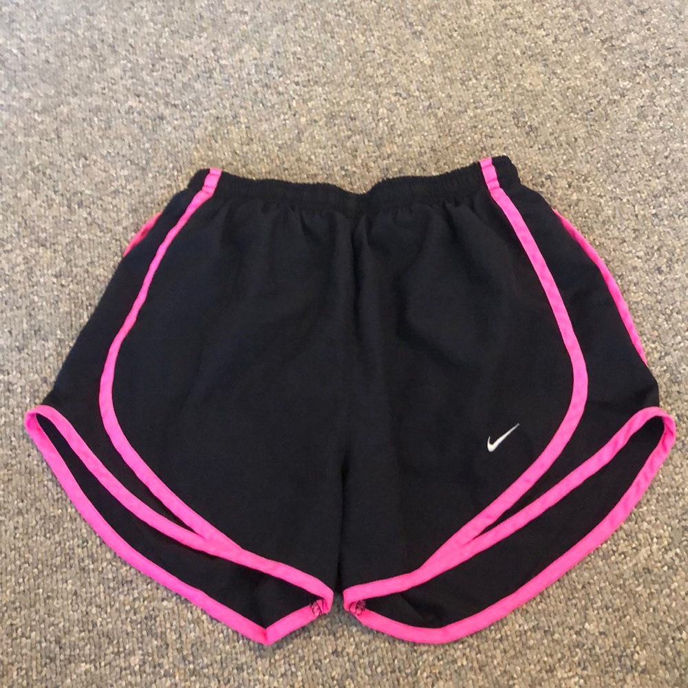 Black and pink xs Nike shorts!